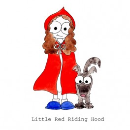 Red Riding Hood & the wolf
